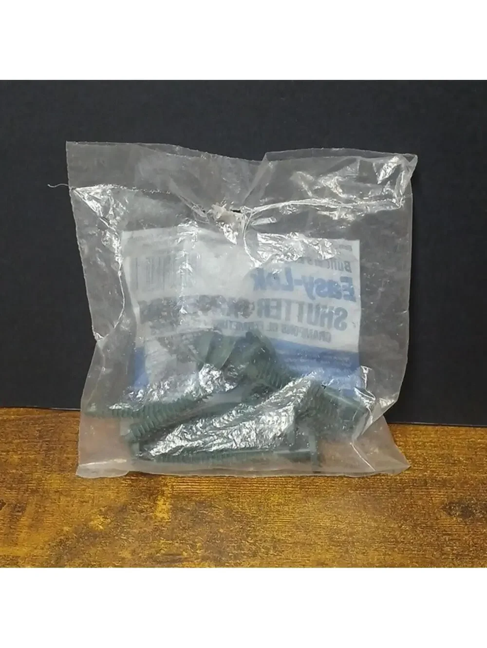 Green MPN #028 Easy-Lok Shutter Fasteners, 8 Total Fasteners, Builders Edge